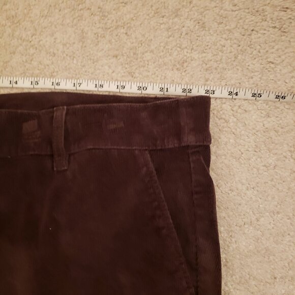 Torrid Brown Corduroy Comfort Flex High Rise Boot Cut Trouser Jean 22R EUC - Picture 8 of 10